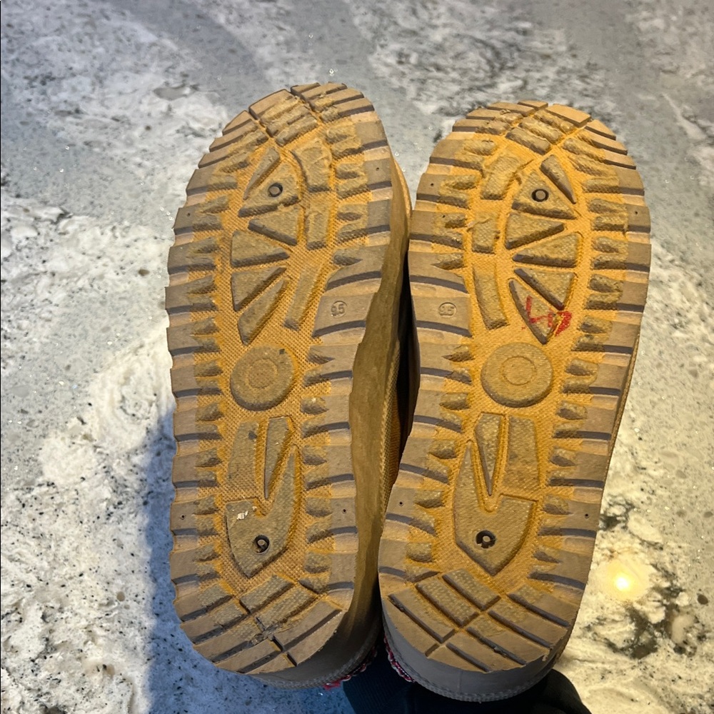 NEW LOVE Tan Platform Mules Size 9.5 - Picture 11 of 13
